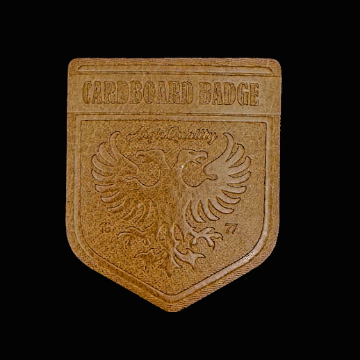 LAB04 Deboss Leather Label Transfer sample from the original CSTAR sample page