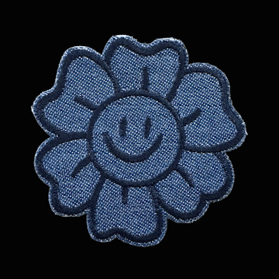 EMB06 Denim embroidered patches sample from the original CSTAR sample page