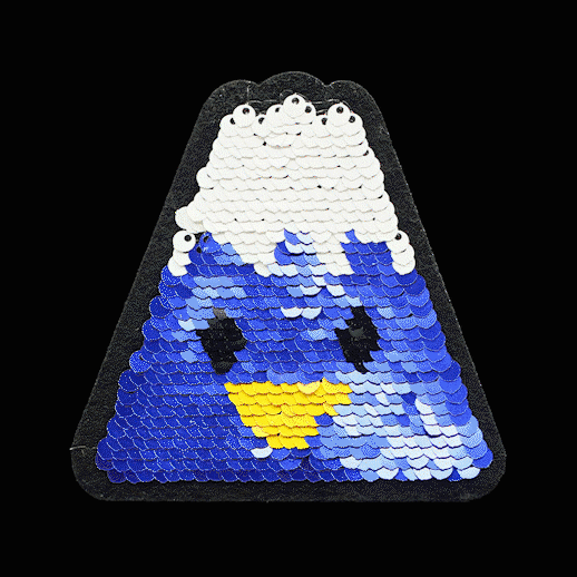 FSQ01 Flip sequin patch sample from the original CSTAR sample page
